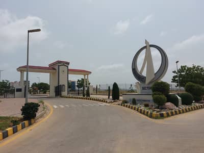 PLOT FOR SALE IN SECTOR 3A (500 YARDS) DHA CITY KARACHI