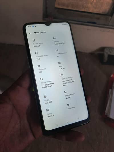 Realme 6i 4/128 only set approved 0315/100/68/32