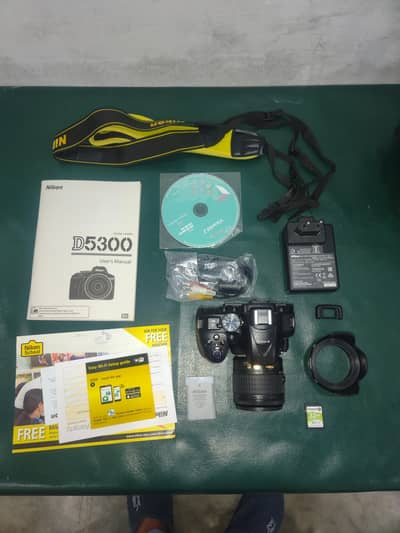 Nikon D5300 with original box and all accessories