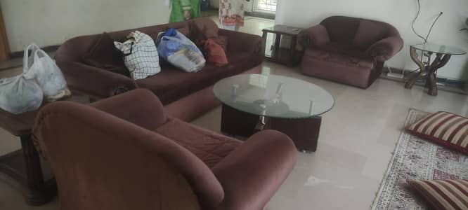 5 seater sofa set with tables