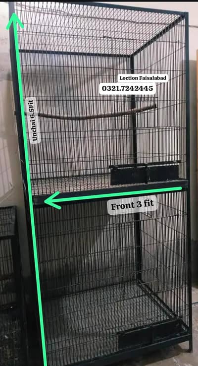 Big birds breeding cages