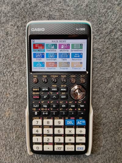 CASIO FX-CG50 PROGRAMMABLE GRAPHIC GRAPHING CALCULATOR