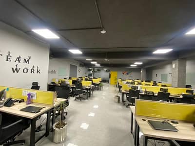 3700 SqftFully furnished 1st Floor For Rent Near Emporium Mall Johar Town