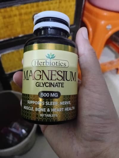 Herbiotics MAGNESIUM GLYCINATE 500 mg