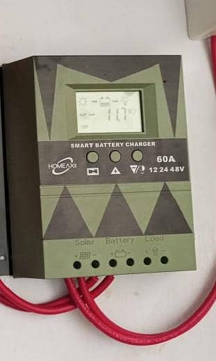 smart battery charger 60A solar palat sy battery y