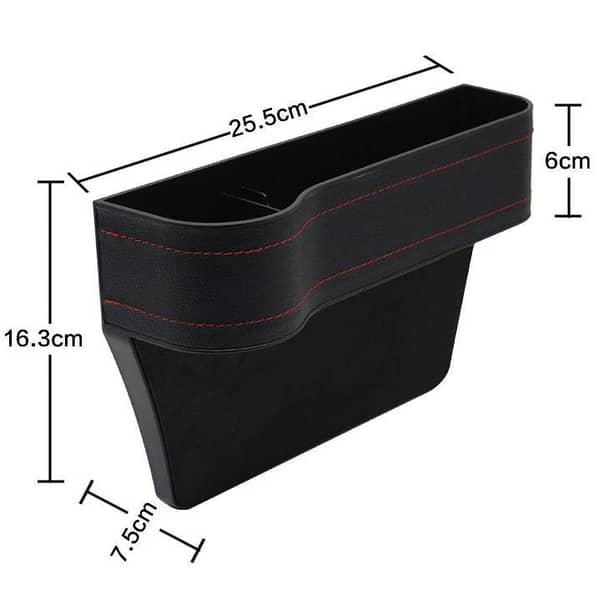 1 PC Seat Gap Storage Box Glass Holder