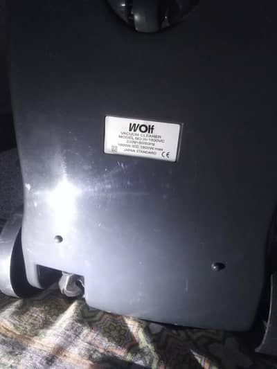 vacuum wolf company model 1800
