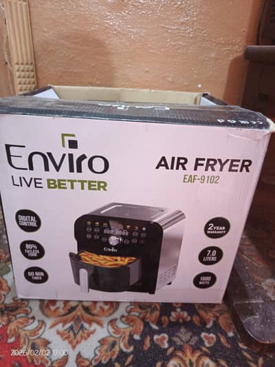 Enviro 7 liter Air firer just like new