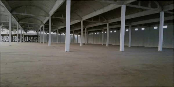 1 Lac sqft warehouse available for rent in Rawat industrial estate Rawalpindi