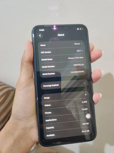 iPhone 11 pro max (Midnight Green) | 256 Gb | 80% health