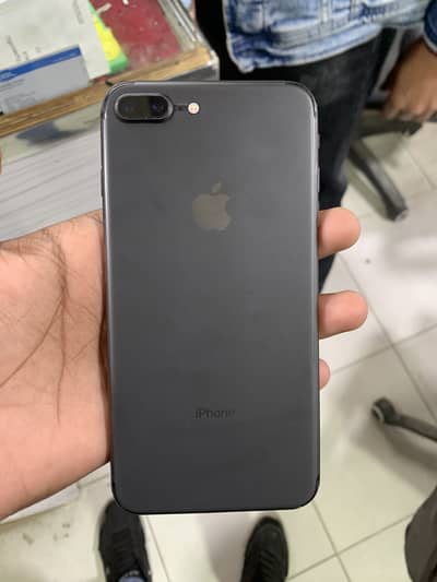 I phone 8 plus black colour total original