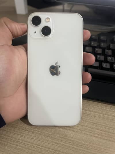 I phone 13 white color 256 GB Non PTA jv