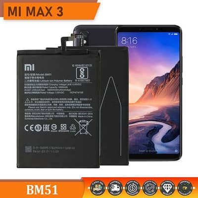 mi max 3 new battery original