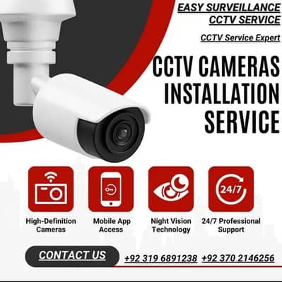 CCTV + Camera Networking + Maintenence + Installation