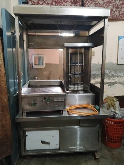 shawarma counter urgent for sale