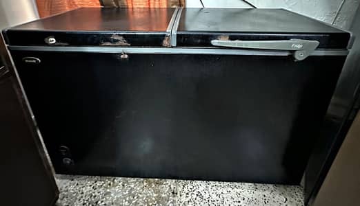 Waves Double Door Deep Freezer | Fridge + Freezer | Large Size