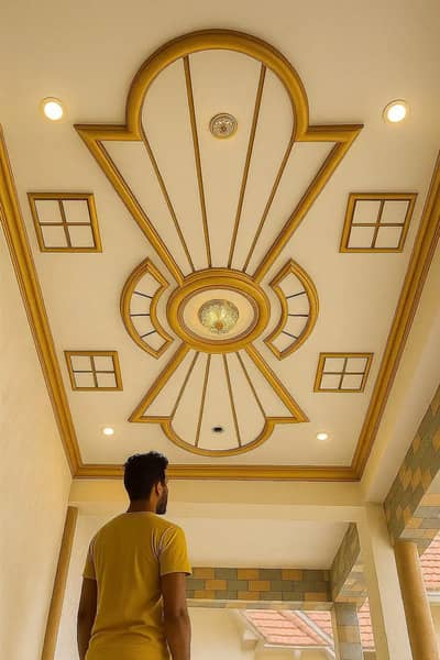 fancy ceiling , all types of ceiling work , false ceiling