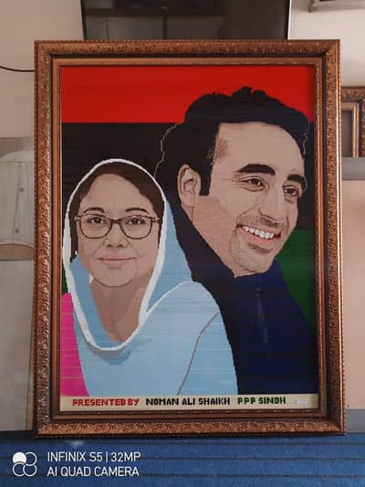 Portraits and drawings (Glass)