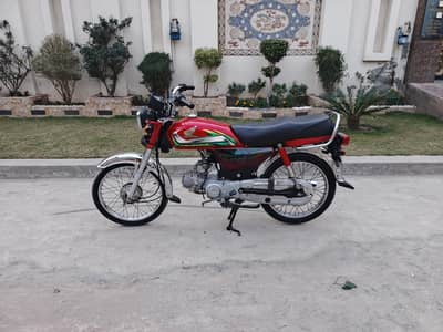 Honda CD 70 fresh condition engine had pak