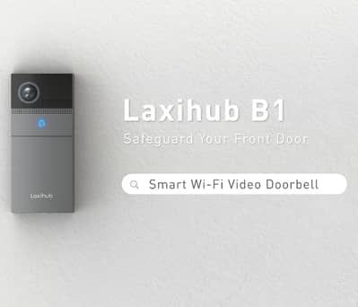 Laxihub-B1 Full hd wifi Intercom Video doorbell with chime