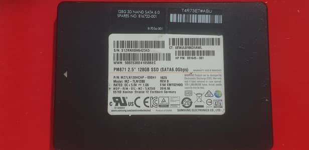 ssd hard 128GB
