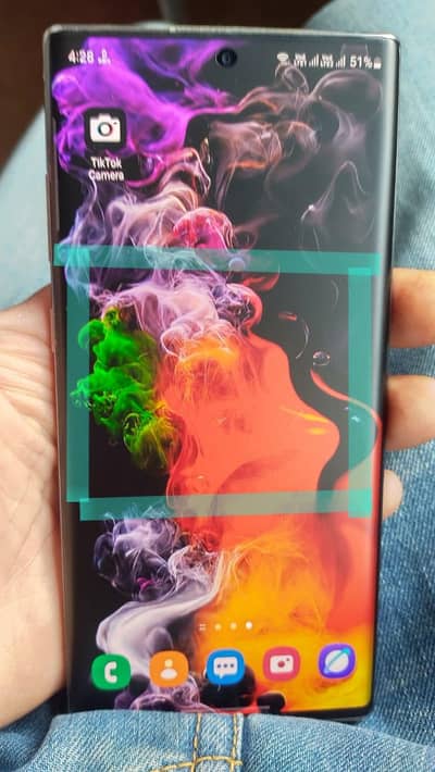 galaxy Samsung note 10 plus 12 GB RAM 256 GB memory 10 by 10 no box