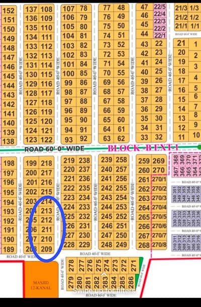 1 KANAL CORNER PLOT AVAILABLE FOR SALE IN CITY HOUSING SOCIETY.