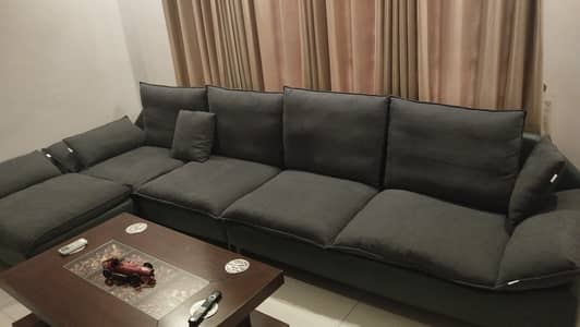 L-Shape Sofa by Zhome (Zubaida’s) – Excellent Condition