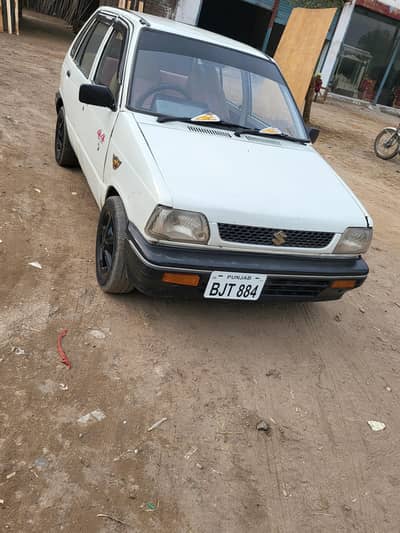suzuki mehran 1989 model just drive  call or WhatsApp 03436616420