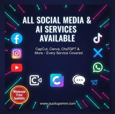 All social media service available