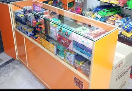 Gernal store stock display counter