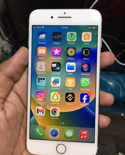 iPhones 8 plus 256 GB PTA approed 0319==7676==623 my WhatsApp number