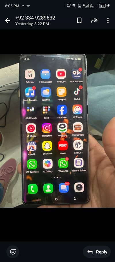 Camon 40 Pro Complete Box