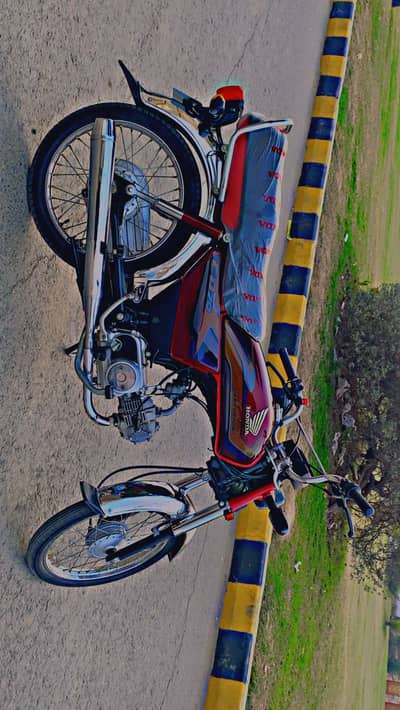 Honda cd 70 25 model brand new condition