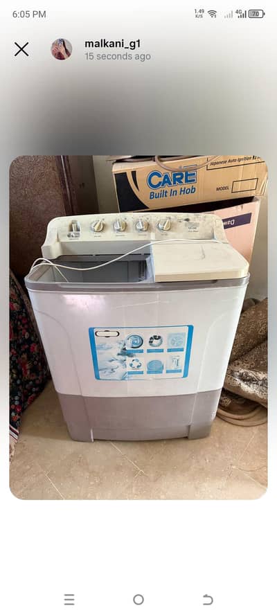 used washing machine 8kg capacity
