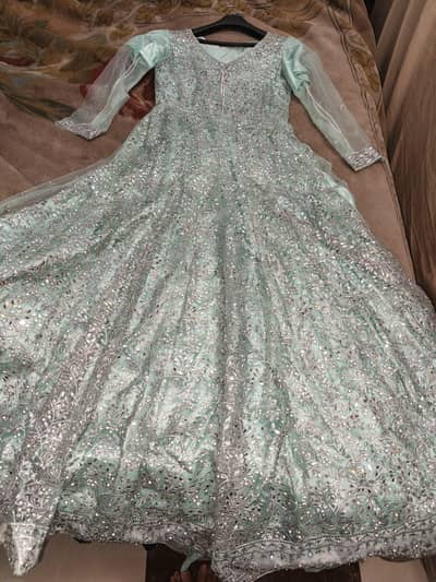 Paari Bridals Valima Maxi – Heavy Embroidery | 10/10 Condition 