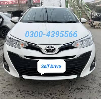 Rent a Car without driver/ Self drive/ Car rental/ Yaris,Cultus,City