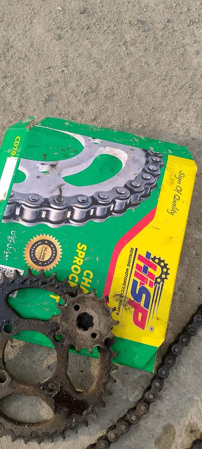 70 bike chain garari set for sale condition 10/9