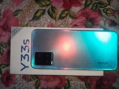 vivo y33s with box 8gb 128gb