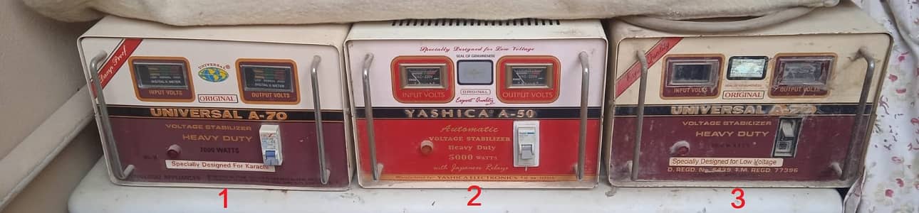 stabilizer / AC stabilizer / Universal stabilizer / 5000 & 7000 watts