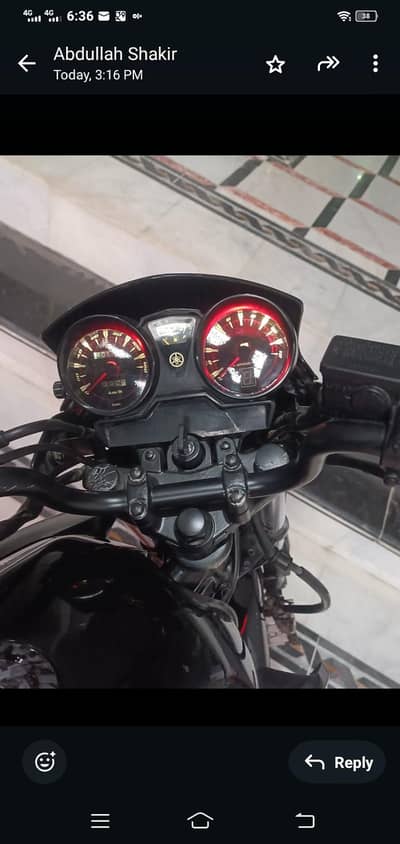 ybr 125 ful lush condition