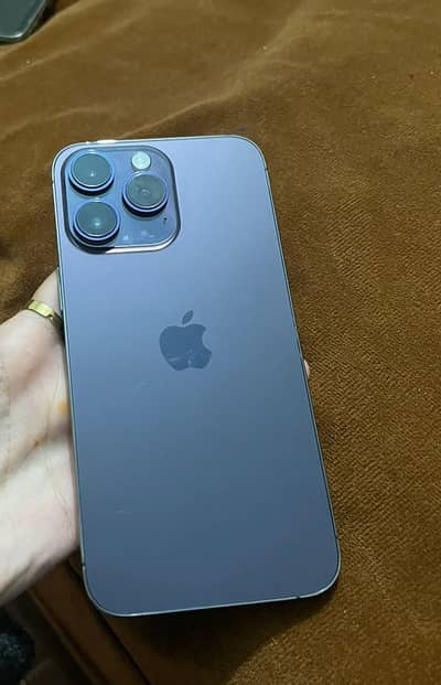 iPhone 14 Pro Max 256GB Deep Purple | JV | 100% BH | Water Pack