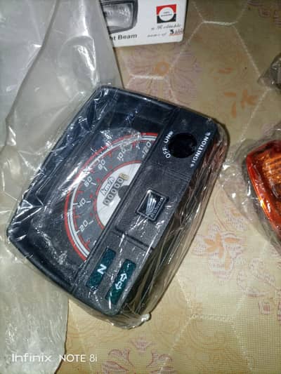 70 bike speed meter head light indicator haldle grips