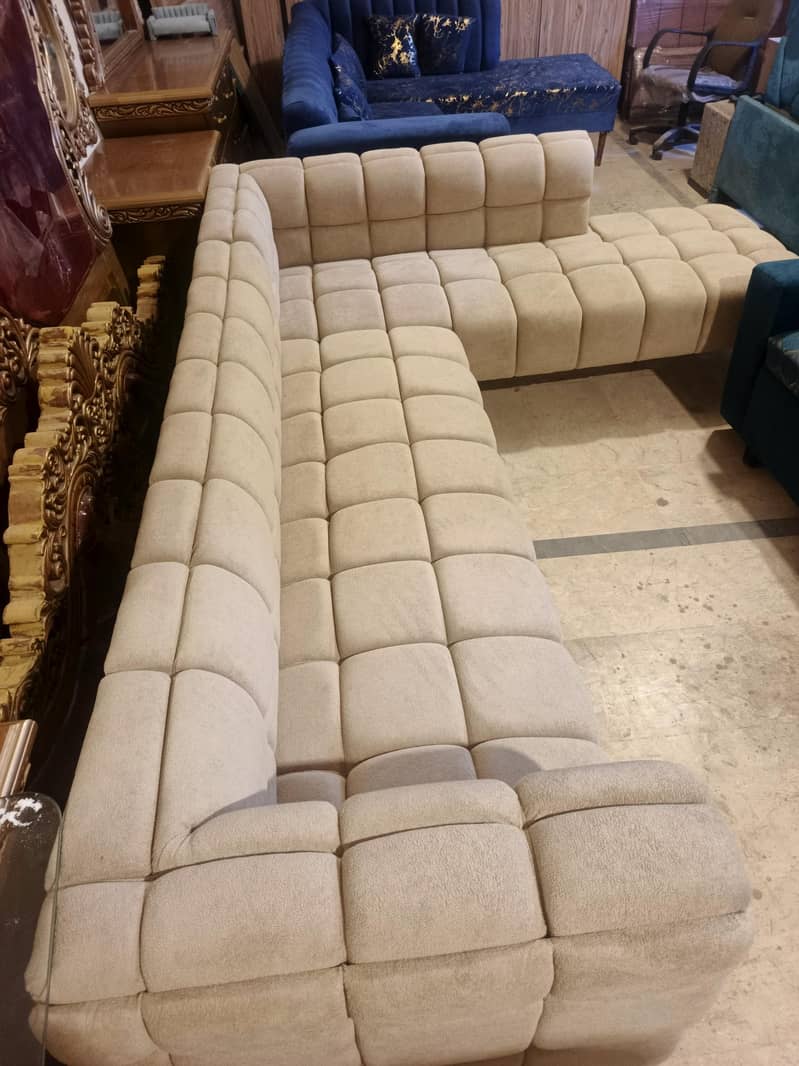 L shape sofa bubble 0