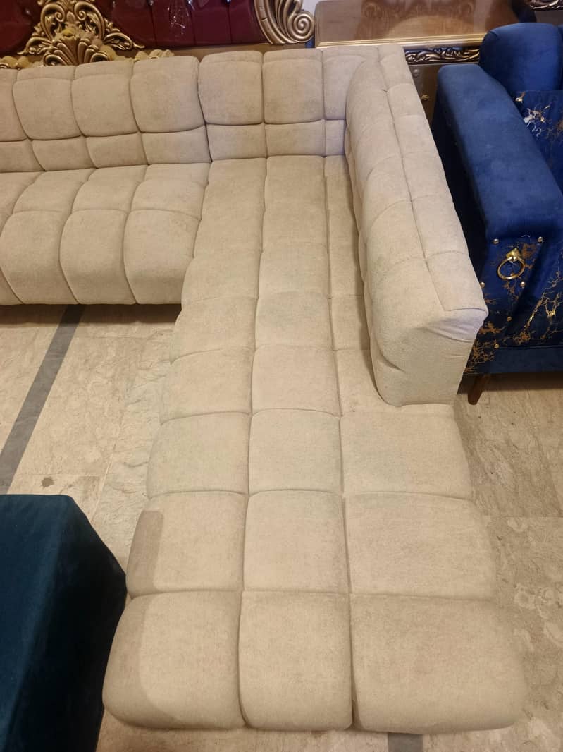 L shape sofa bubble 2