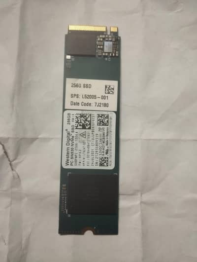 nvme 256gb for laptop hp pulled