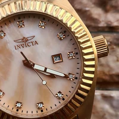 Brand New INVICTA 20356 Men's Specialty Rose Gold MOP Dial.