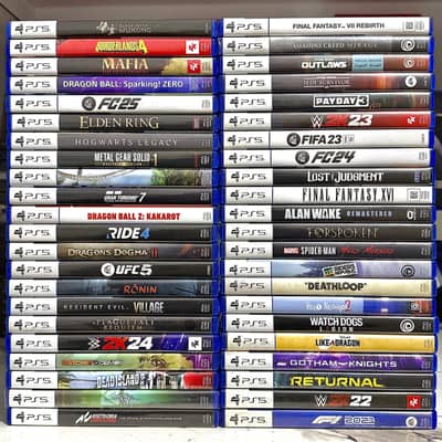 Playstation 5 / Ps5 slightly used games available