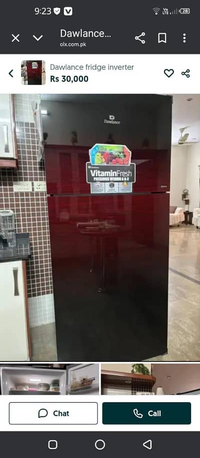 Dawlance inverter Fridge