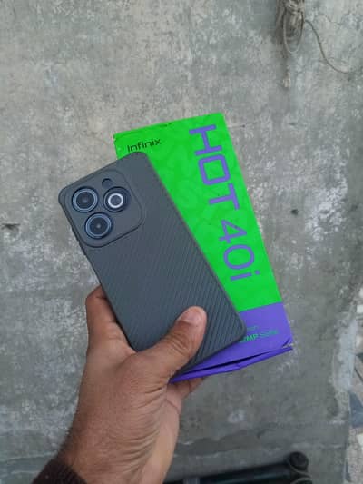 infinix Hot 40i  ( 8+8/128 ) with box